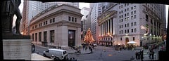 Another Wall Street Historic District panorama