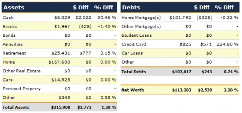 may net worth detail