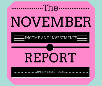 November Earnings and Investments Update