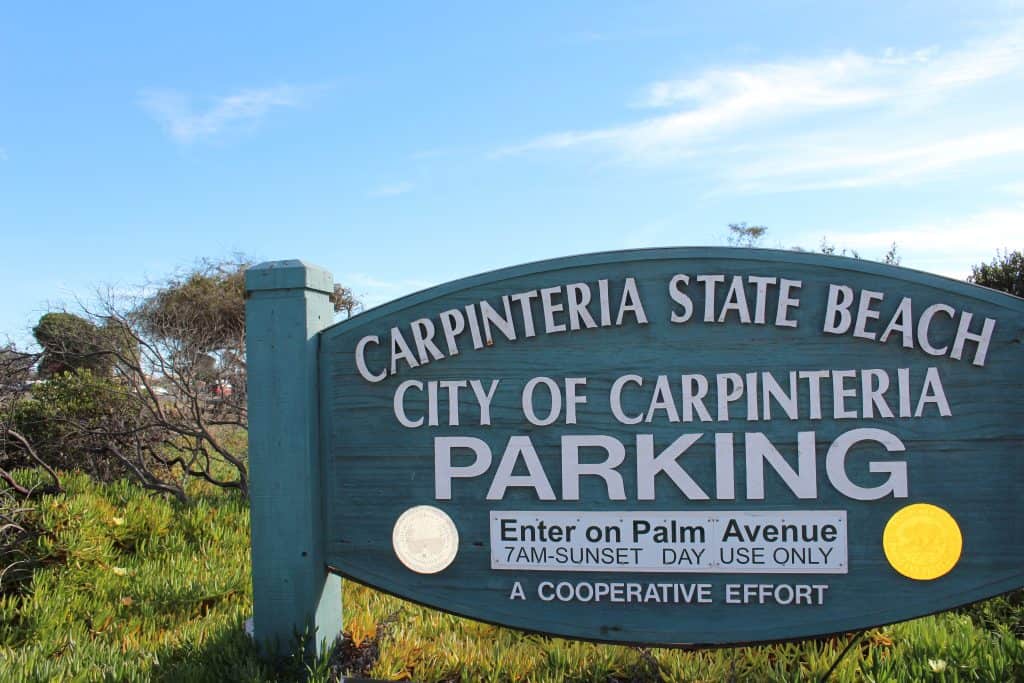 Carpinteria State Beach California