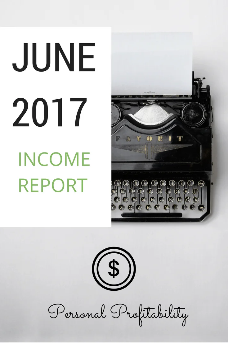 June 2017 Income Report