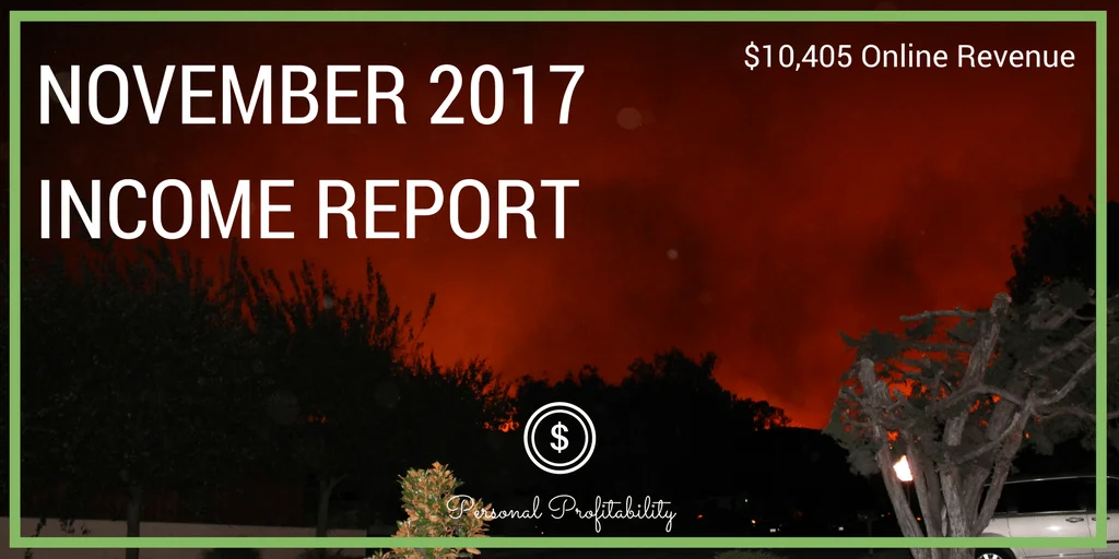 November 2017 Income Report