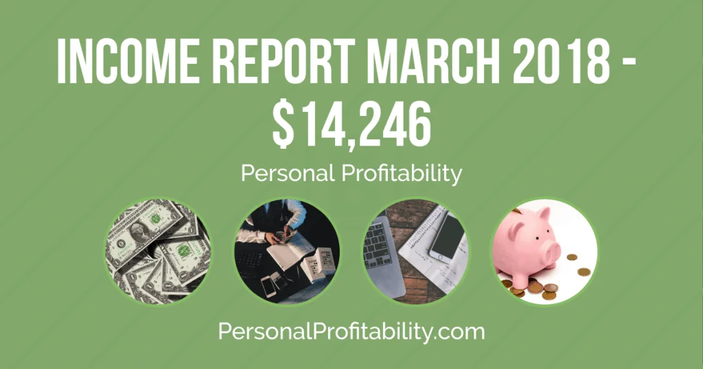 Welcome back for this month's income report. March was a great month, and I'm excited to look back at how everything came together to see where I can draw out lessons to help us all find bigger and better success in our online and offline finances. Let's dive in!