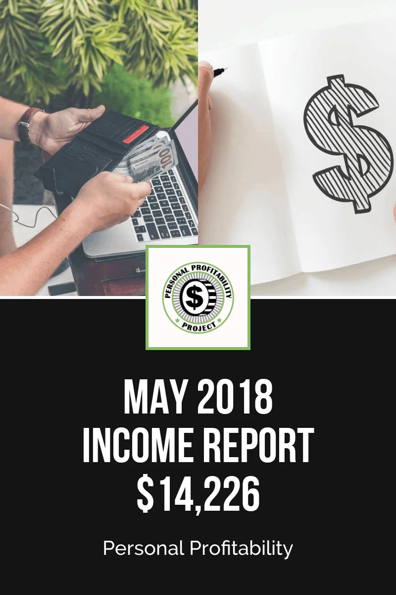 May 2018 Income Report and Side Hustle Update