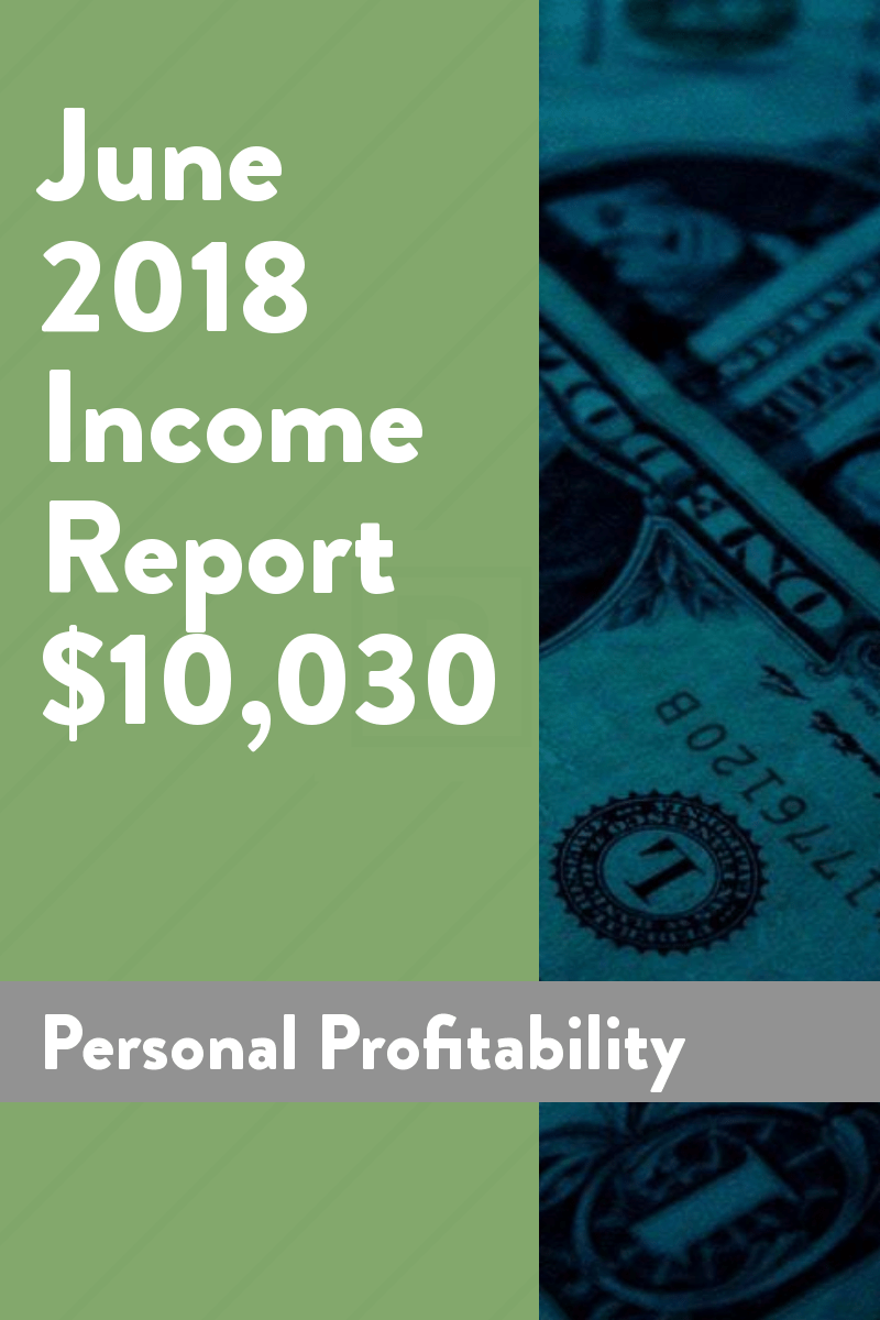 June 2018 Income Report