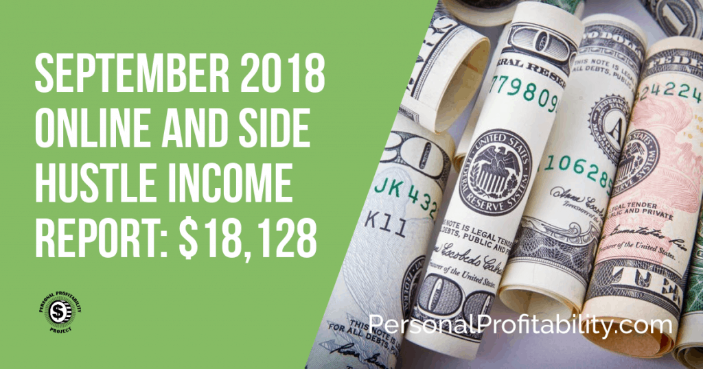 Check out how I made over $18,000 in my September 2018 income report! I'll break down the different ways I earn money with my online businesses!