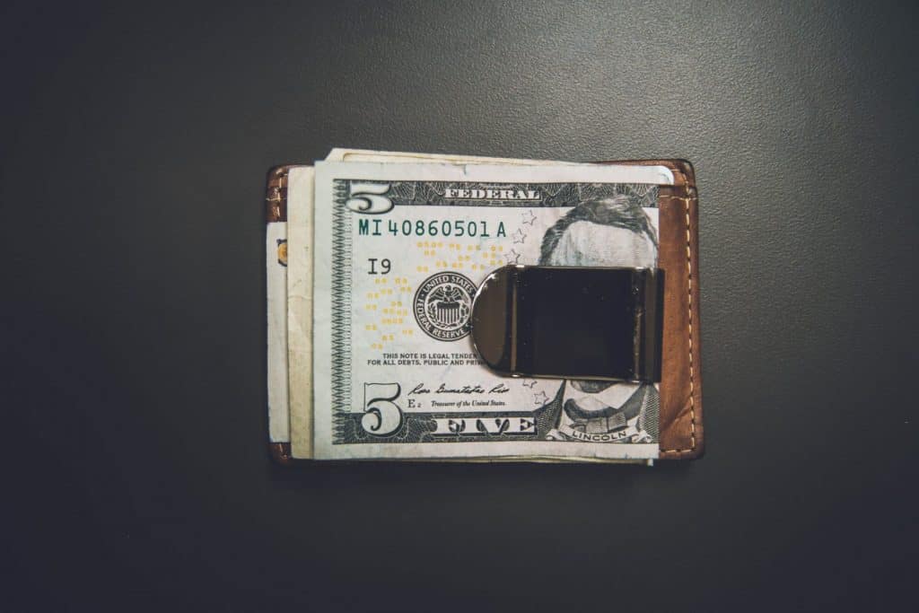Wallet with Money Clip