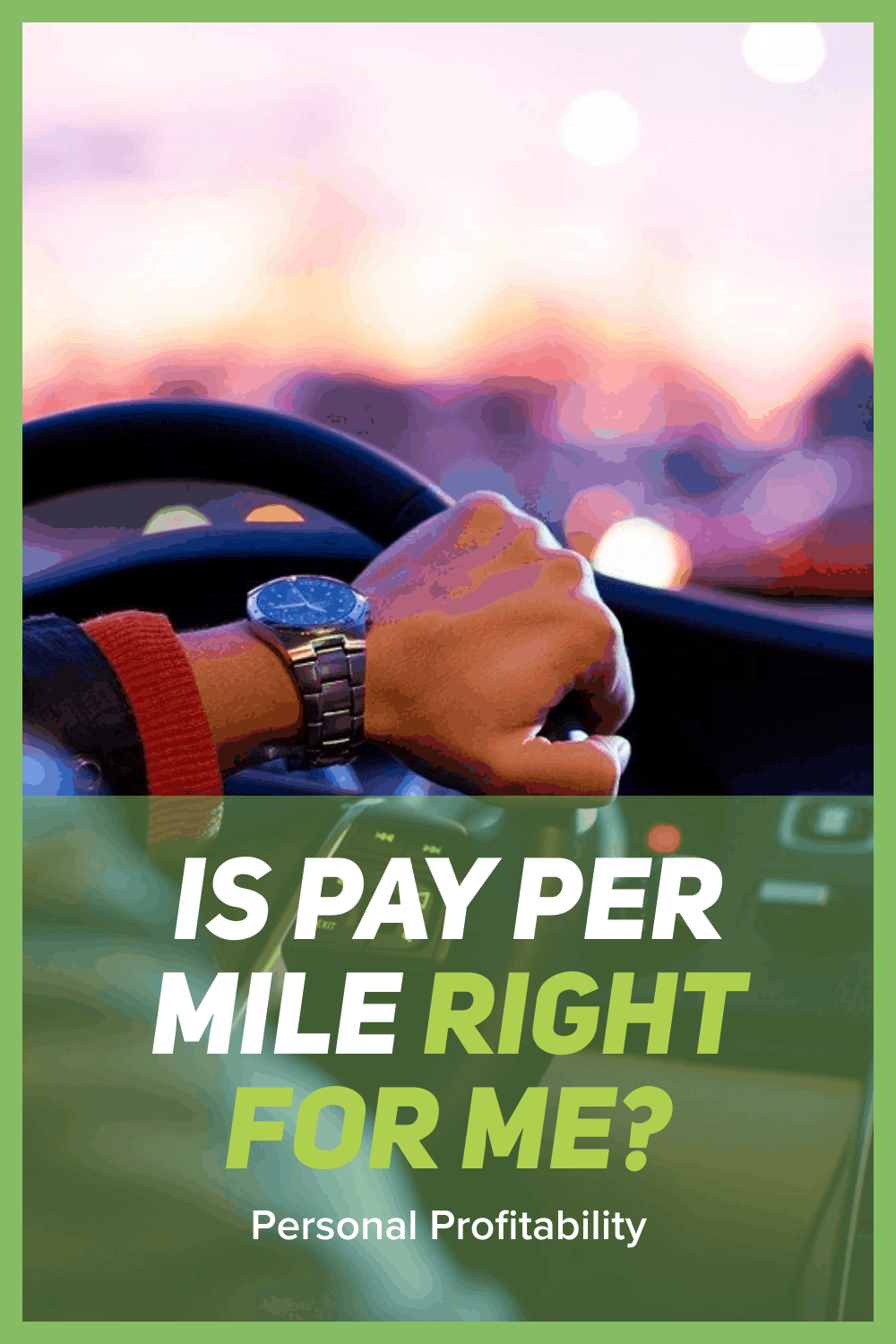 Is Pay Per Mile Right for Me?